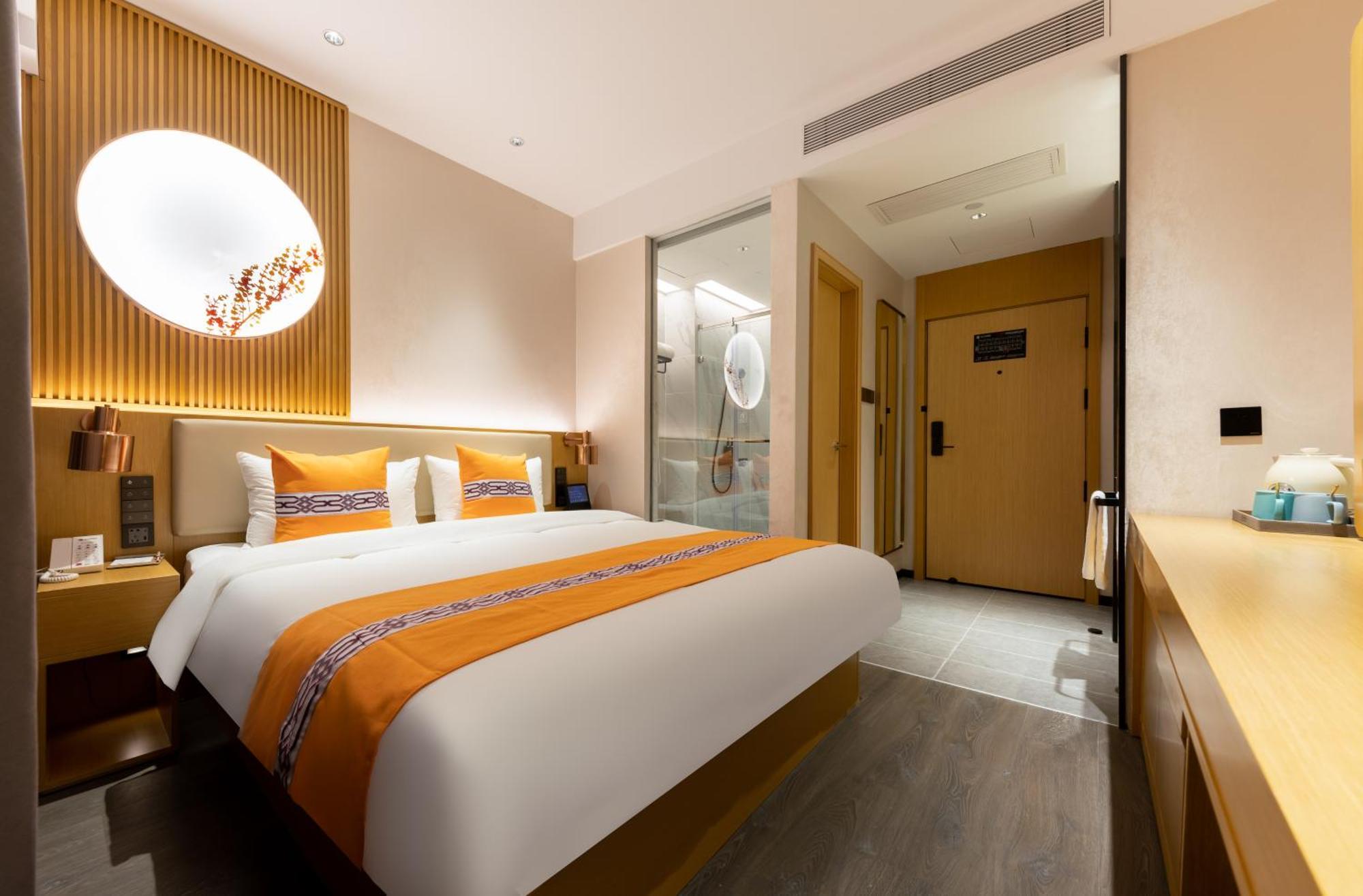 Jingfang Building Smart Hotel - Located In The Busiest Part Of The Downtown Area, Near Beijing Tiananmen Square And The Forbidden City,Wangfujing Shopping Street ,Newly Opened Hotel,Provide Free Laundry Service,Provide Tourism And Ticketing Services Bagian luar foto