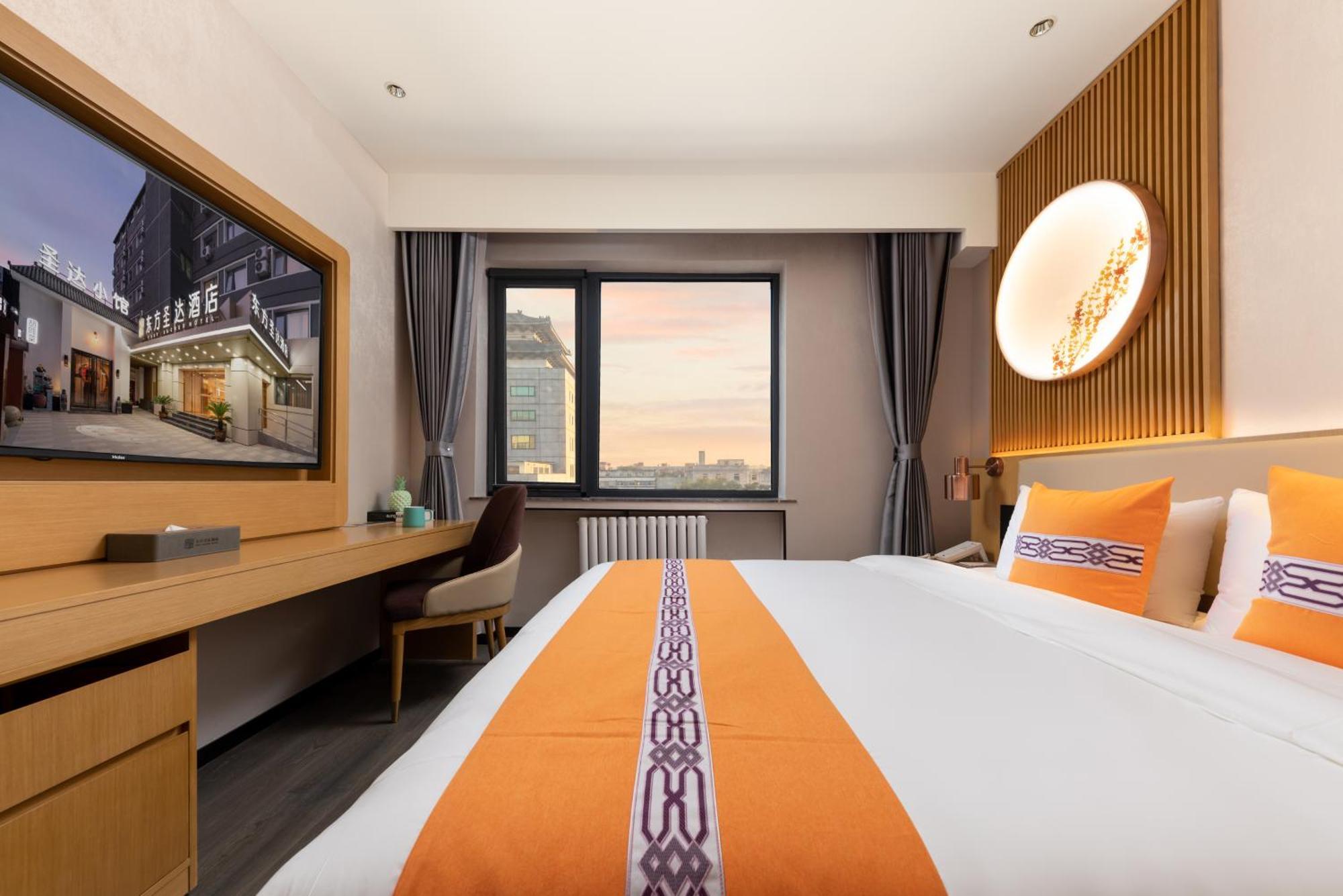 Jingfang Building Smart Hotel - Located In The Busiest Part Of The Downtown Area, Near Beijing Tiananmen Square And The Forbidden City,Wangfujing Shopping Street ,Newly Opened Hotel,Provide Free Laundry Service,Provide Tourism And Ticketing Services Bagian luar foto